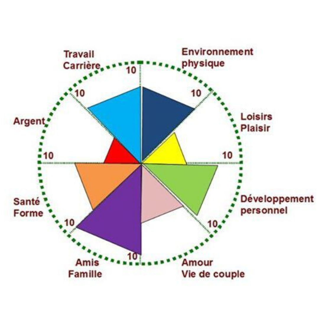 La roue de la vie, outil d'épanouissement - Indigraphe